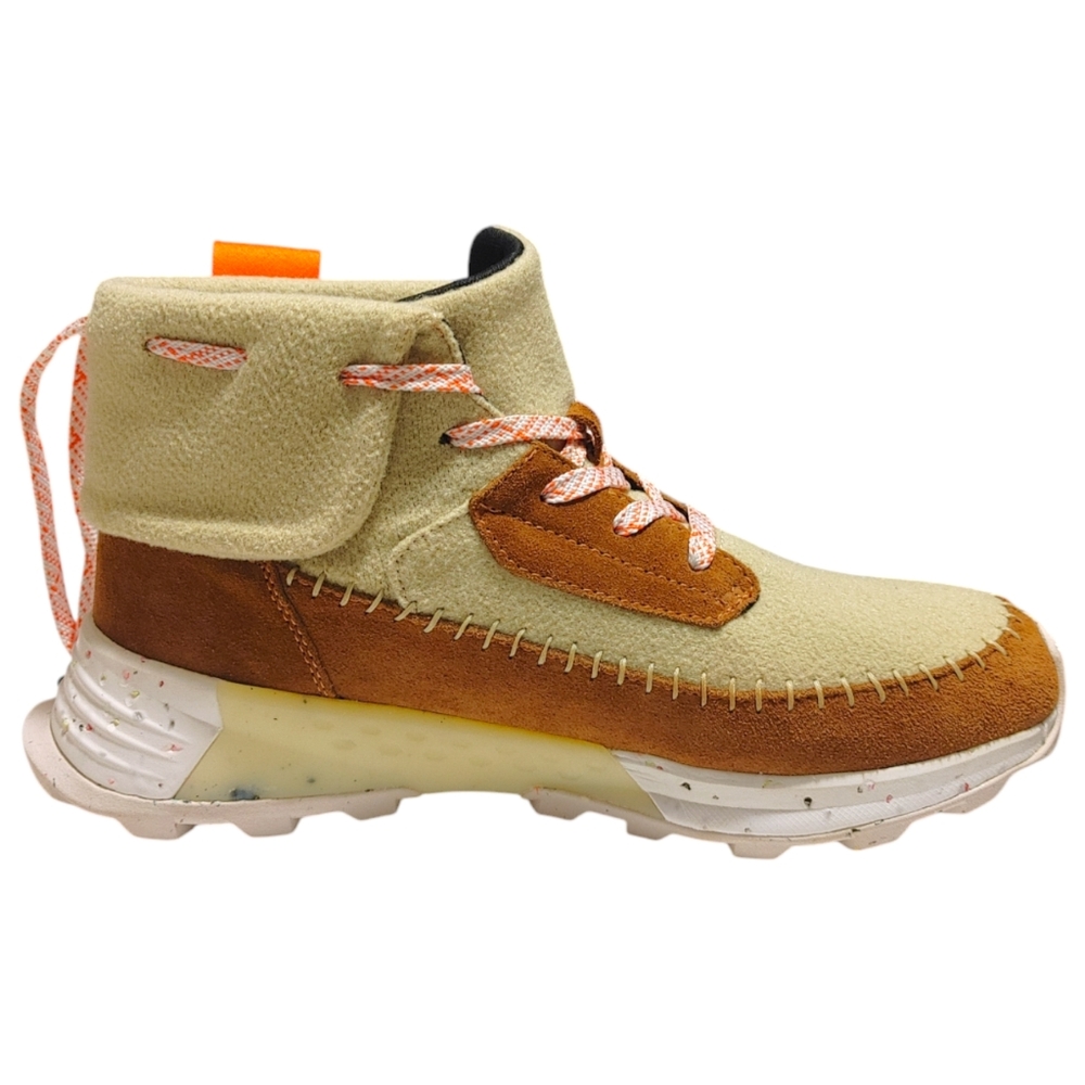 Holo Beige Brown Quorra Lace Up Hiking Sneakers Boots Women's Size 11 NWT - Picture 2 of 10